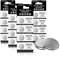 avmzvo Lot de 16 Piles Bouton CR2430 au Lithium 3 V CR 2430