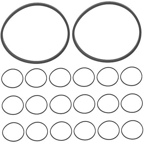 JOINPAYA 20stücke Kassettenriemen Aus Gummi Für Recorder Ersatz Riemen Für Kassettenspieler Antriebsriemen Für Kassettenrekorder Quadratische Und Flache Kassettendeckriemen