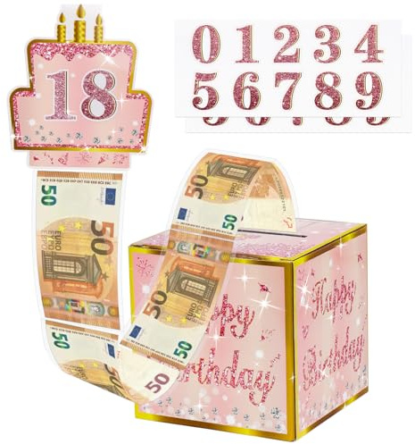 Geldgeschenke Geburtstag Überraschungsbox DIY Geldgeschenk Verpackung Happy Birthday Geschenkbox,Geschenkboxen für Erwachsene,Surprise Box für Eltern liebe Menschen
