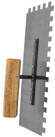 WOONEKY Concrete Trowel Brick Trowel Heavy Duty Plaster Tools Comfortable to Hold Tile Flooring