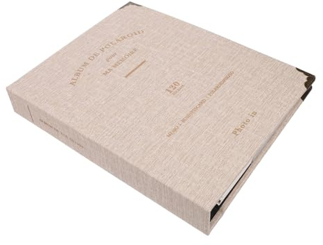 HOMSFOU Libro De Cobro De Facturas Álbum De Colección De Billetes De Organizador De Recibos Libro De Billetes Para Almacenamiento De Boletos De Cine