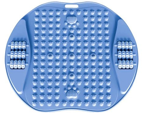 Fotmassagematta, ergonomisk tryckpunktsstimulatordyna med reflexologi gångplatta, bärbar massageapparat för , familj, kollegor, välbefinnande, avkoppling,
