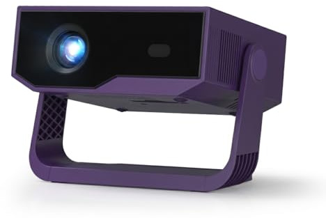 Mini proiettore per interni – supporto 1080P, design compatto per camera da letto e residenza studentesca, compatibile con chiavi TV