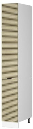 Vicco Apothekerschrank Fame-Line, Eiche Paneel, 30 cm | MDF-Front · Metall-Vollauszüge · Höhenverstellbare Füße · Metallgriffe · ✓ Frei kombinierbar