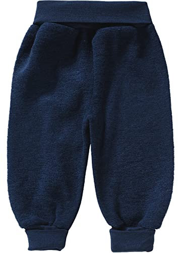 Baby Hose Frottee, 100% Schurwolle, Engel Natur, Gr. 50/56 - 86/92, 4 Farben (86/92, Marine)