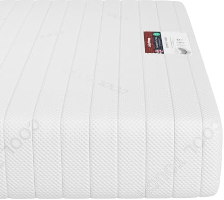 Visco Therapy Recon Eco Foam Mattress – 5FT King (200x150x10cm) Firm Orthopaedic Mattress with High Density Back Support – Hypoallergenic, Washable Cover, Silent No Springs, UK Made
