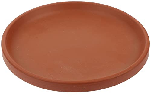 DOITOOL Pflanztopf-untersetzer Runder Keramik-blumentopf-tablett Für Pflanzen Tropfschale Drinnen Und Draußen Wasserhalteschale Bodenplatte Blumentopf-Basis
