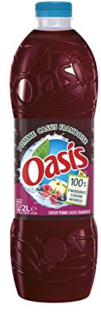 Oasis – Oasis manzana Cassis frambuesa 2 l – Dos artículos