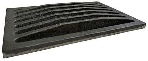 Rejilla de hierro fundido para chimeneas 29,3 X 21,5 X 1-2 cm.