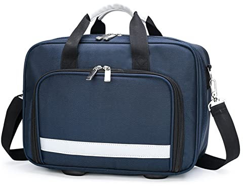 SSLW Erste Hilfe Tasche Leer, Professionelle Ersthelfertasche Mit Mehreren Taschen, Traumatasche Leer, Ideal Für Auto, Zuhause, Camping Und Wandern