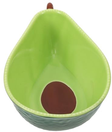 HEMOTON Bol En Céramique D'avocat 7,5 Pouces Bol Alimentaire Polyvalent Pour Fruits Et Desserts Usage Domestique Et Fête