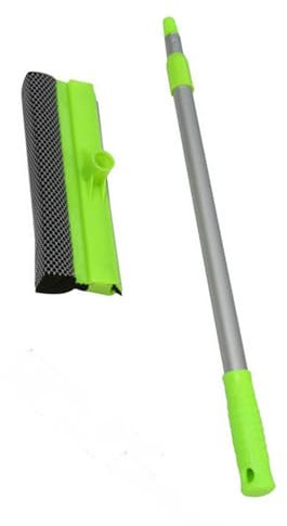 GADAW 2 In 1 Window Cleaning Kits With Absorbent Sponges And Extendable Poles For Smooth Surfaces