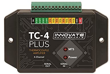 Innovate Motorsports (3915) Innovate TC-4 PLUS (4 Channel Thermocouple for MTS)