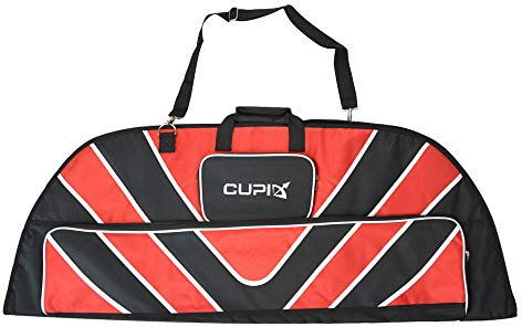 MILAEM Bogenschießen Compoundbogen Tasche Tragetaschen Bogen Koffer Bogentaschen Aufbewahrung Outdoor Jagd (Rot)