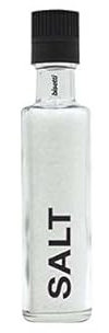 Bisetti Molinillo de sal para botella de cristal de 20 cm 6050S-