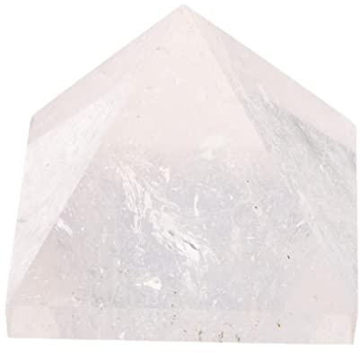 misppro 5 cm de cristal natural de roca de cuarzo pirámide de cristales de piedra ornamets regalos coleccionables