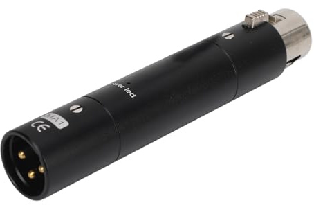 CCYLEZ Préamplificateur de Microphone en Ligne, Gain élevé 28 DB, Amplification sans Perte, Préamplificateur de Micro Actif Dynamique, Plug and Play, Portable, pour Enregistrement en