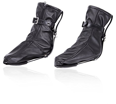 Soarvlorfy Leder Füßfesseln Extrem Fesseln/Bondage Fußbinder Verstellbare Anklecuffs Erotische Sklave Abschließbar Fußschellen Manschetten Fetisch BDSM Sexspielzeug für Paare,Schwarz,L