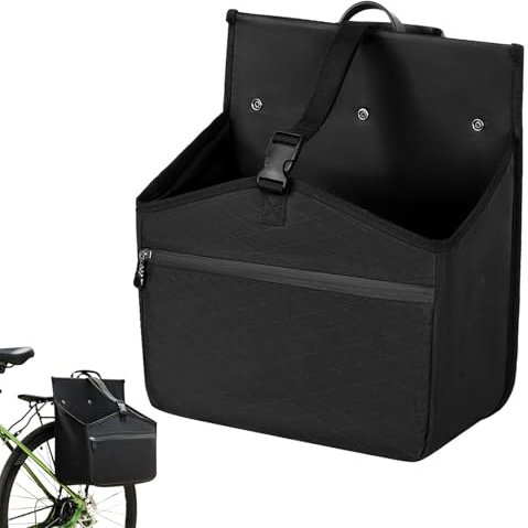 Fahrrad-Seitentaschen, Einkaufstasche für Lebensmittel, Einkaufstasche, Einkaufstasche mit großer Kapazität, für Camping