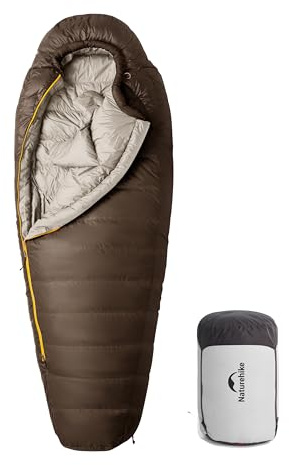 Naturehike Snowbird, saco de dormir de momia, de plumas, acolchado invernal, para camping, actividades al aire libre, ultraligero, de patos