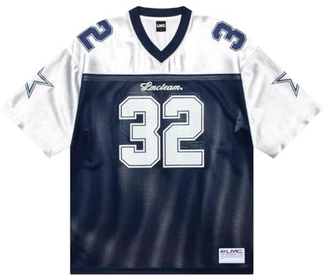 Sybnwnwm Camicie in jersey da uomo con numero grafico Y2k Baggy Jersey camicie con scollo a V T-shirt T-shirt Streetwear Top, M