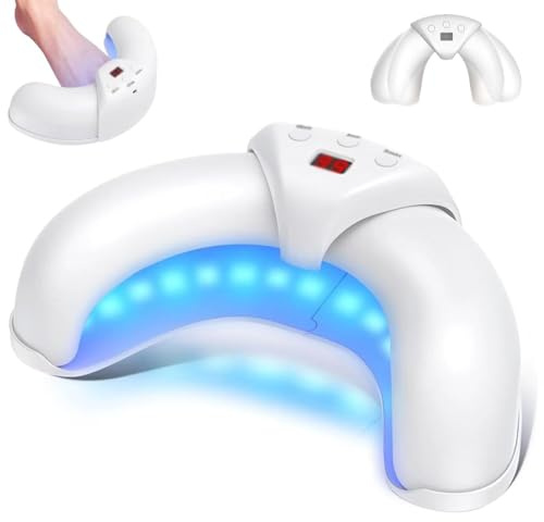 orthovital appareil anti mycose,Swissclear - Dispositif Contre La Mycose Des Ongles,Laser Mycose Ongle Pied,lumière Pulsee Mycose Ongle,Pour Plusieurs Ongles Des Mains Et Des Pieds