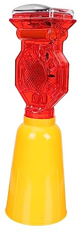 Artibetter Lampe Solaire Extérieure Étanche à LED pour Urgence Routière et Chantier Lumière Stroboscopique Puissante Résistante Aux Intempéries Installation Facile pour Véhicules et Travaux
