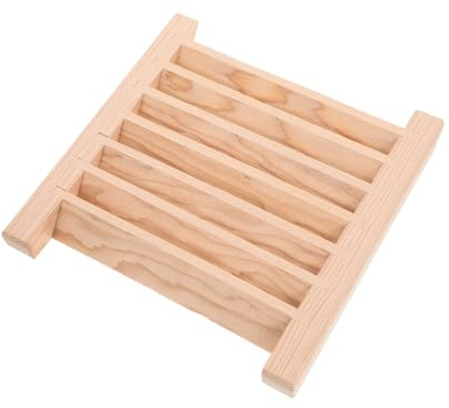 Operitacx Rejilla de Ventilación de Madera para Sauna Diseño Transpirable y Elegante Accesorio Esencial para Mejorar la Circulación de Aire y Eliminar Humedad Salas de Vapor