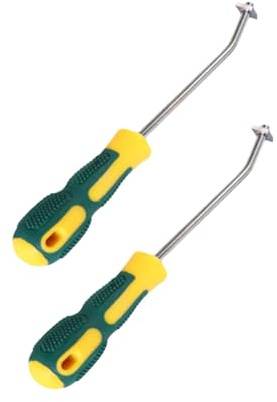 Hemobllo 2 piezas Herramienta para Limpieza de Juntas Baldosas Removedor de Lechada Resistente con Mango Antideslizante para Limpieza de Huecos Azulejos y Uso Doméstico