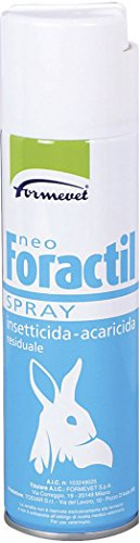 Formevet - PEZZI 2 - Antirogna Insetticida Spray Ml.250 Foractil