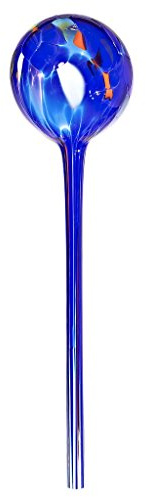 CRISTALICA Bewässerungskugel Durstkugel Gartenflair blau h 35,5cm Ø 9,5cm