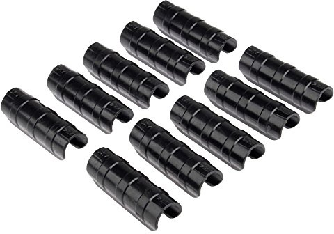 Set di 10 clip per serra da 22 mm, pinze per tubi per il fissaggio delle coperture al giardino, serre, film, piante