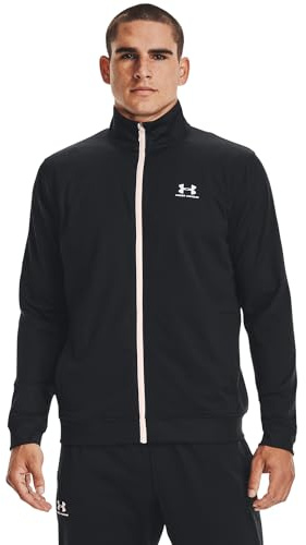 Under Armour Mens Sportstyle Tricot Moisture Wicking Quick Drying Jacket