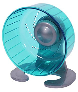 Rosewood Pico Roue d'exercice pour Hamster avec Support Bleu Sarcelle