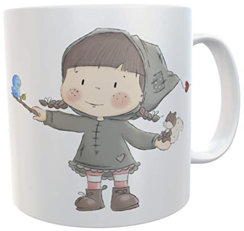 Kindertasse Kunststoff personalisiert Mädchen 180ml Kinderbecher (Mädchen)