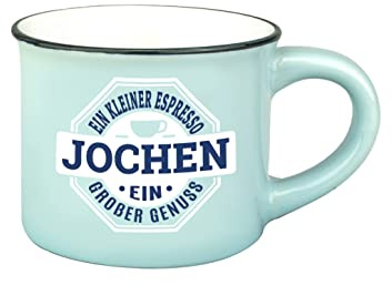 Persönliche Espresso Tasse - Jochen |Steinzeug|50ml|