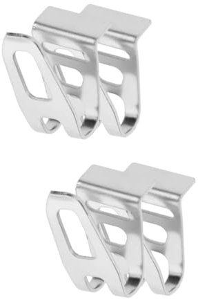 Gadpiparty 4pcs Tool Belt Hook DIY Hand Tool Belt Clamp for Electric Drill Portable Hook