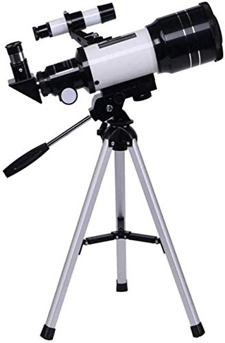 JZWCHQ Teleskop Teleskop für Anfänger Kinder, Teleskop mit einem astronomischen Refraktor -Teleskop -Okular für Astronomie Erwachsene für OB Moon und Planet für Innen-/Outdoor -Teleskope