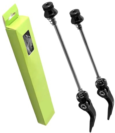 Quick Release Bicycle Hub, Quick Release Spike Clamp Bolt Lever SE Quick Release Skewer - Wheel Hub Front and Rear Skewers - Clip Bolt Release - High Performance - Aluminium - Alloy