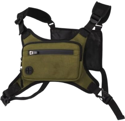 Motorrad Brusttasche Stauraum Rucksack Weste | Outdoor Sport Brusttasche Laufweste Damen Wandern Walken Camping Klettern Radfahren Motorradfahren Jagen Angeln Reisen Sport