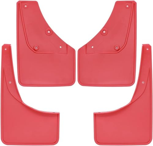 paraspruzzi automatici Paraspruzzi per Suzuki per jimny per sierra Parafanghi anteriori e posteriori per parafango(Rosso)