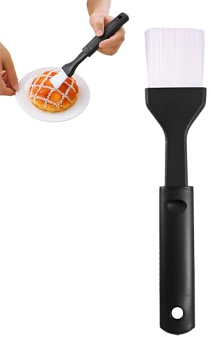 TAORANJU Heat-Resistant Pastry Brush, Professional Basting & Oil Brush for Baking, BBQ, Grilling & Kitchen Cooking