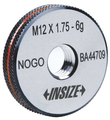 INSIZE 4631-48N - Anillo de rosca métrica para Gage, No-go, 6 g, ISO1502, M48 x 5