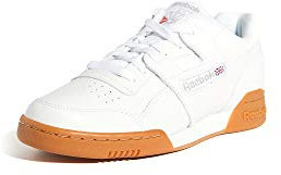 Reebok Herren Workout Plus Crosstrainer, Weiß Carbon Classic Red, 36 EU