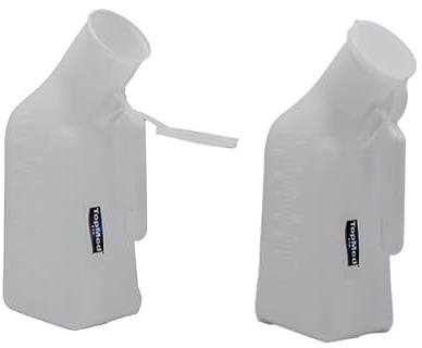 Lot de 2 urinoirs pour homme 1000 ml