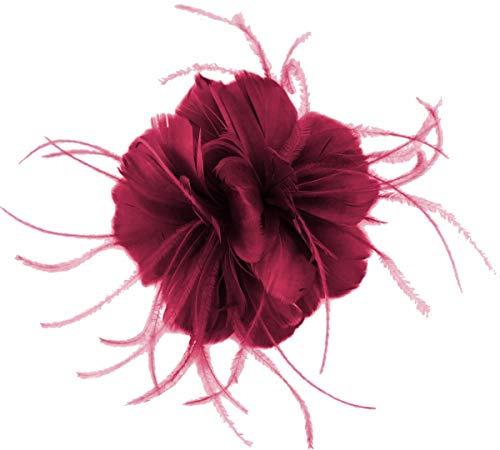 Failsworth Fascinator mit Federn, Millinery Gr. Einheitsgröße, fuchsia