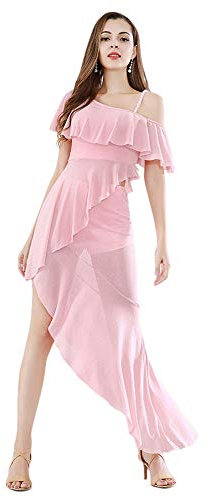 ROYAL SMEELA bauchtanz trainingskleidung Bauchtanz kleidung Bauchtanz Top und Röcke set Damen Sexy Perspektivischer Rock Schulterfreie Oberteile bauchtänzerin Kostüm Bauchtanz Übungskleidung