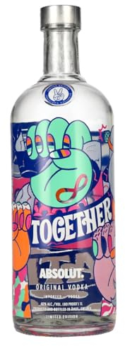 Absolut Vodka TOGETHER WE CREATE Limited Edition 40% Vol. 1l