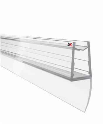 KRAUS Premium Duschdichtung DD-18 Duschtürdichtung für 6-8mm Glasstärke à 2000mm in transparenter Optik Duschdichtungen für Duschtüren & Duschkabinen Dichtungen vom Experten