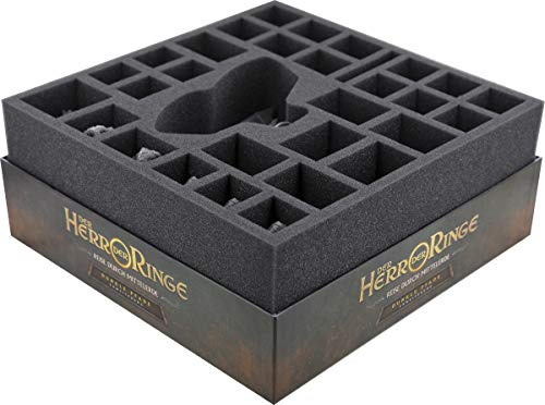Feldherr Schaumstoff-Set kompatibel mit Der Herr der Ringe: Reise durch Mittelerde - Dunkle Pfade - Brettspielbox